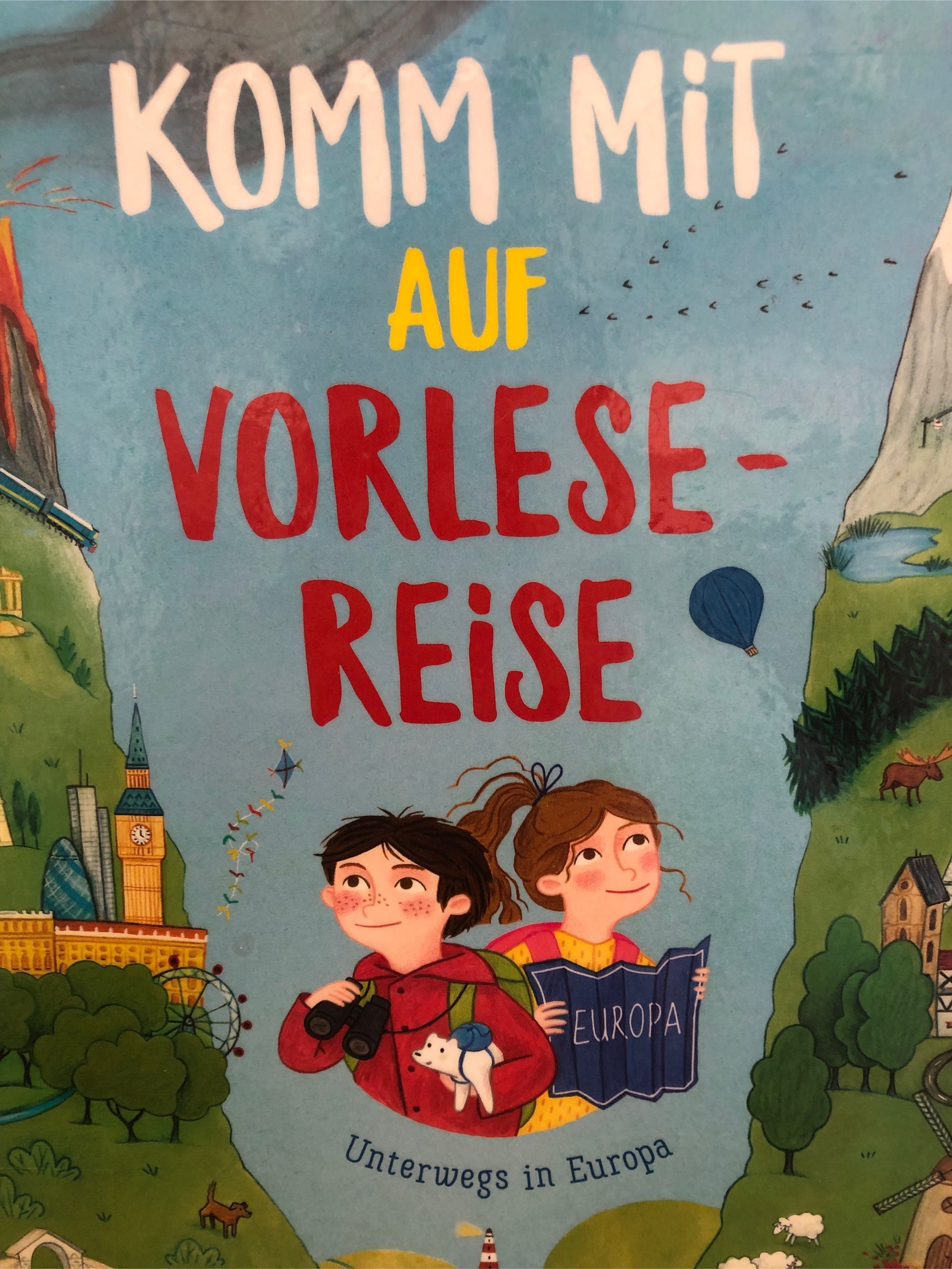Cover des Buchs „Komm mit auf Vorlesereise“