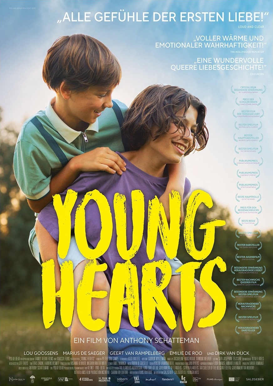 Plakat zum Film „YOUNG HEARTS“