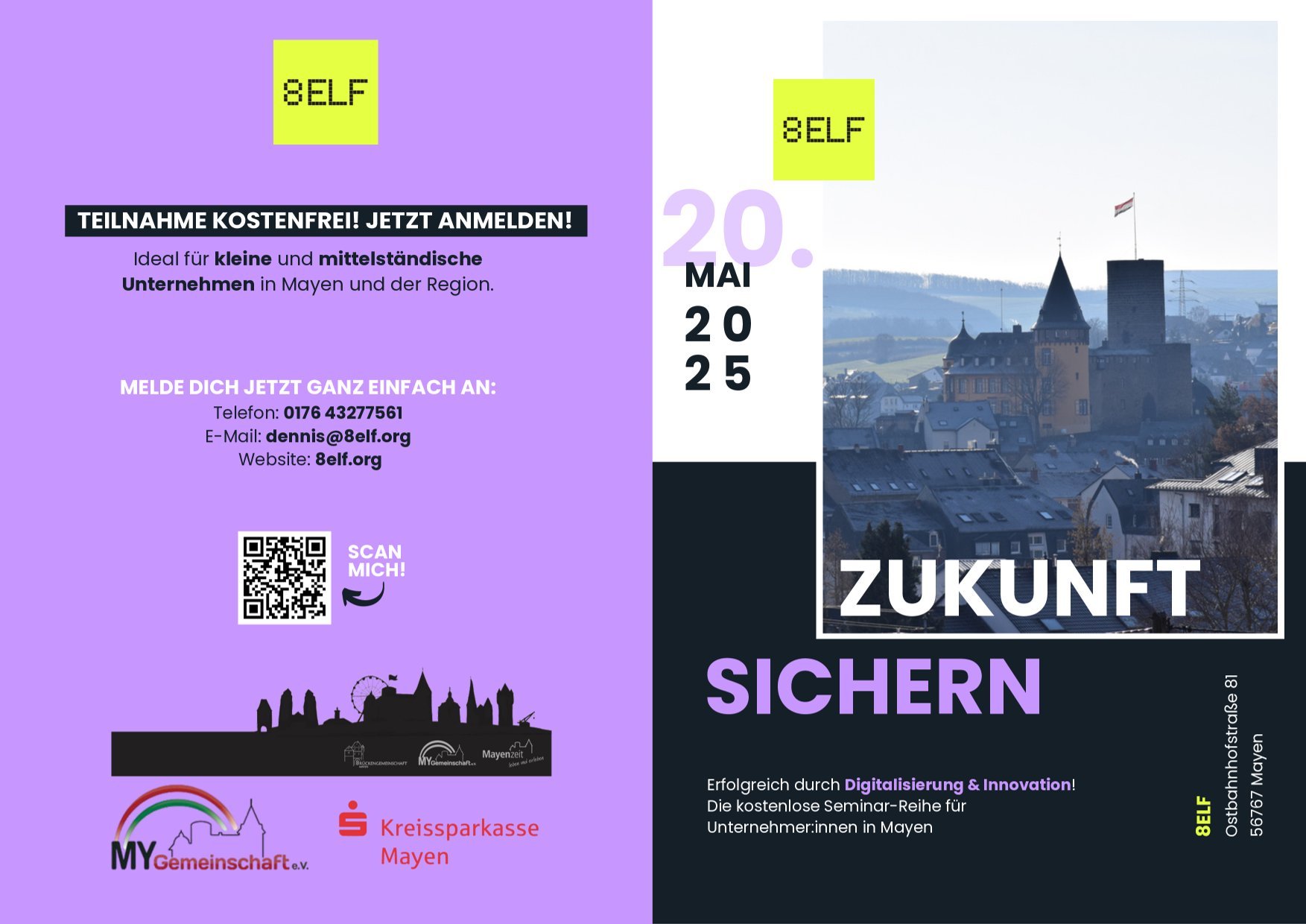 Informationsflyer zur Seminarreihe