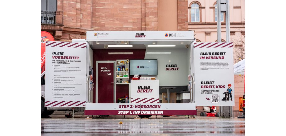 Ein Foto vom Informationsmobil