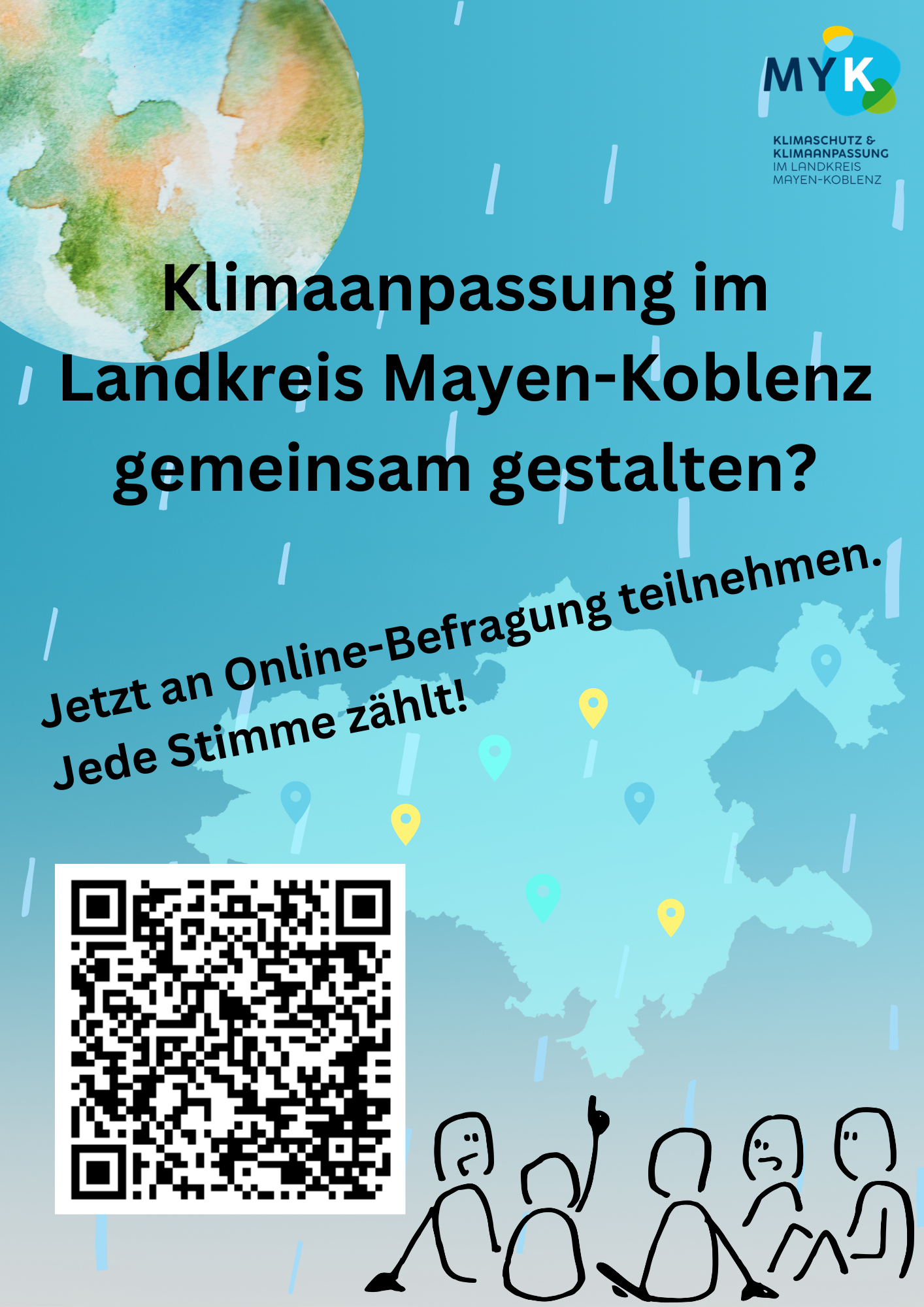 Plakat Online-Beteiligung 