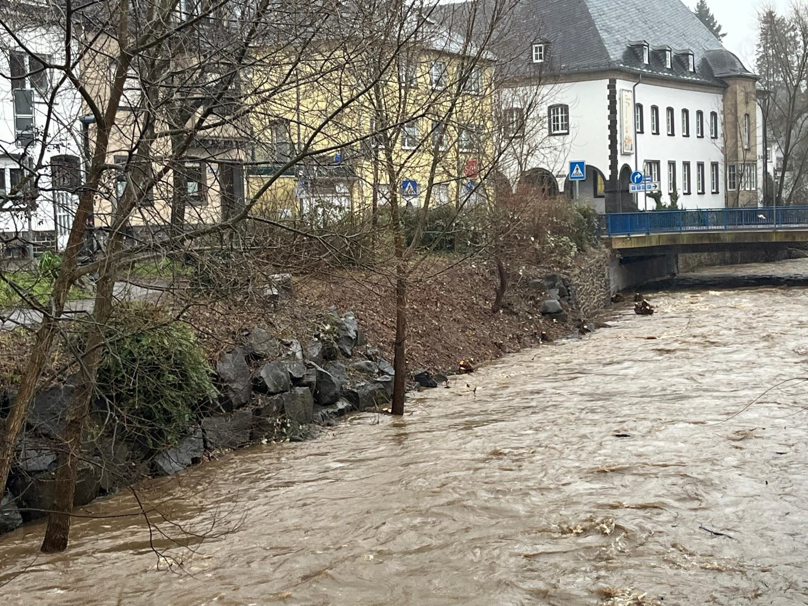 Die Nette im Bereich „Im Trinnel“ und „Wasserpförtchen“ am heutigen Vormittag