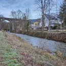 Aktueller Pegel der Nette im Bereich der Bürresheimer Straße am Mittwochmorgen Aktueller Pegel der Nette im Bereich der Bürresheimer Straße am Mittwochmorgen