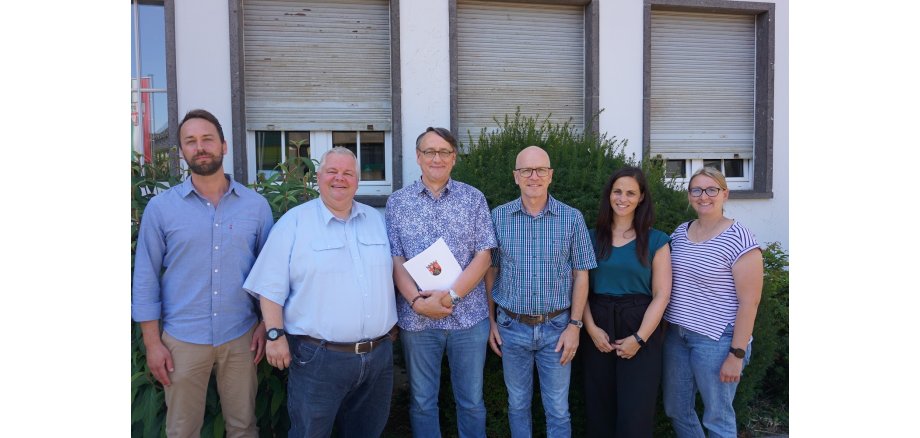 v.l.n.r.: Michael Brodam, Wolfgang Goeken, Axel Spitzlei, Dirk Meid, Jasmin Alter und Janine Pitzen