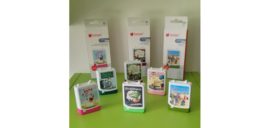 Neue Book Tonies pünktlich zu den Sommerferien in der Stadtbücherei Mayen