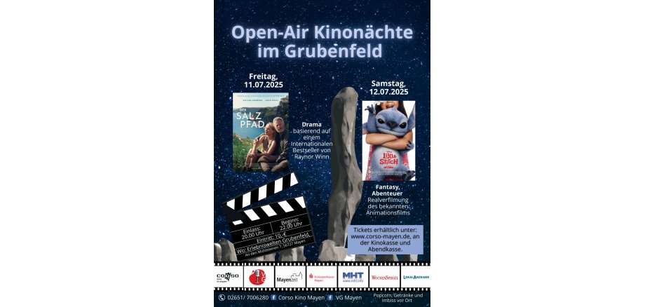 Die Open-Air Kinonacht verspricht besondere Unterhaltung unter freiem Himmel