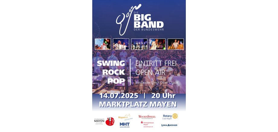Plakat zum Konzert