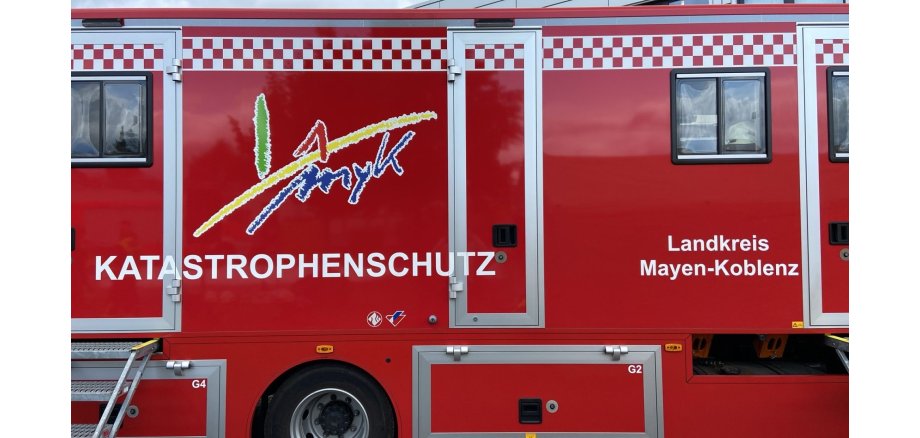Feuerwehrwagen Katastrophenschutz