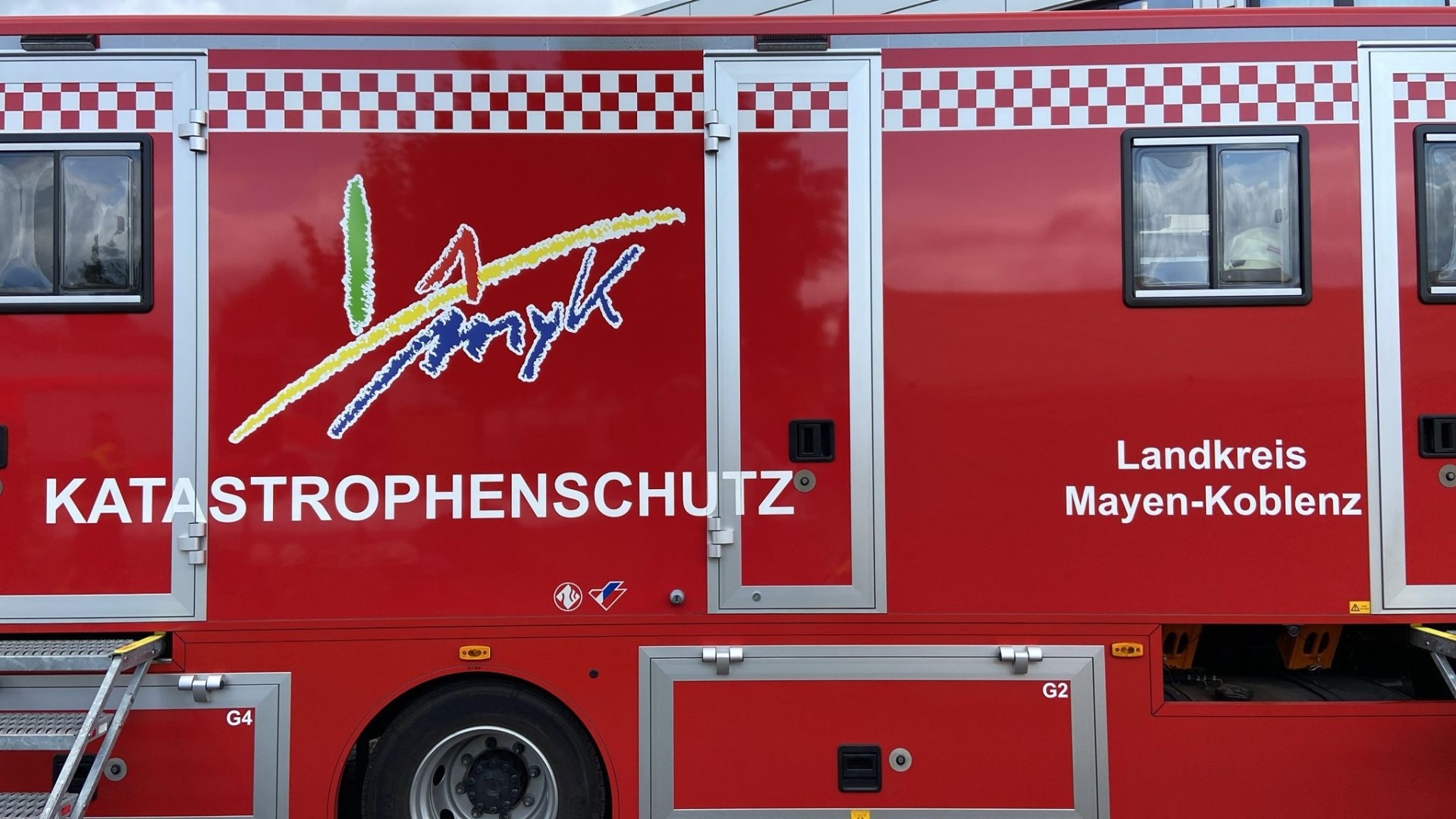 Feuerwehrwagen Katastrophenschutz