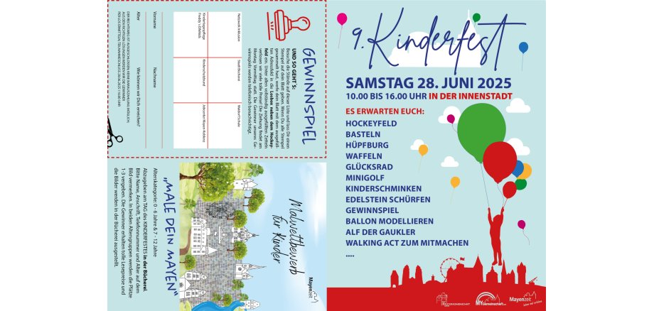 Programm beim Kinderfest