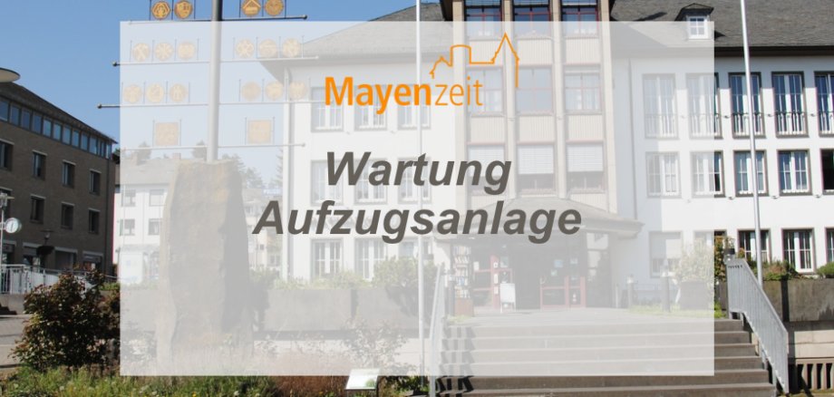 Ab dem 27. Oktober wird die Aufzugsanlage im Altbau des Rathauses ausgetauscht