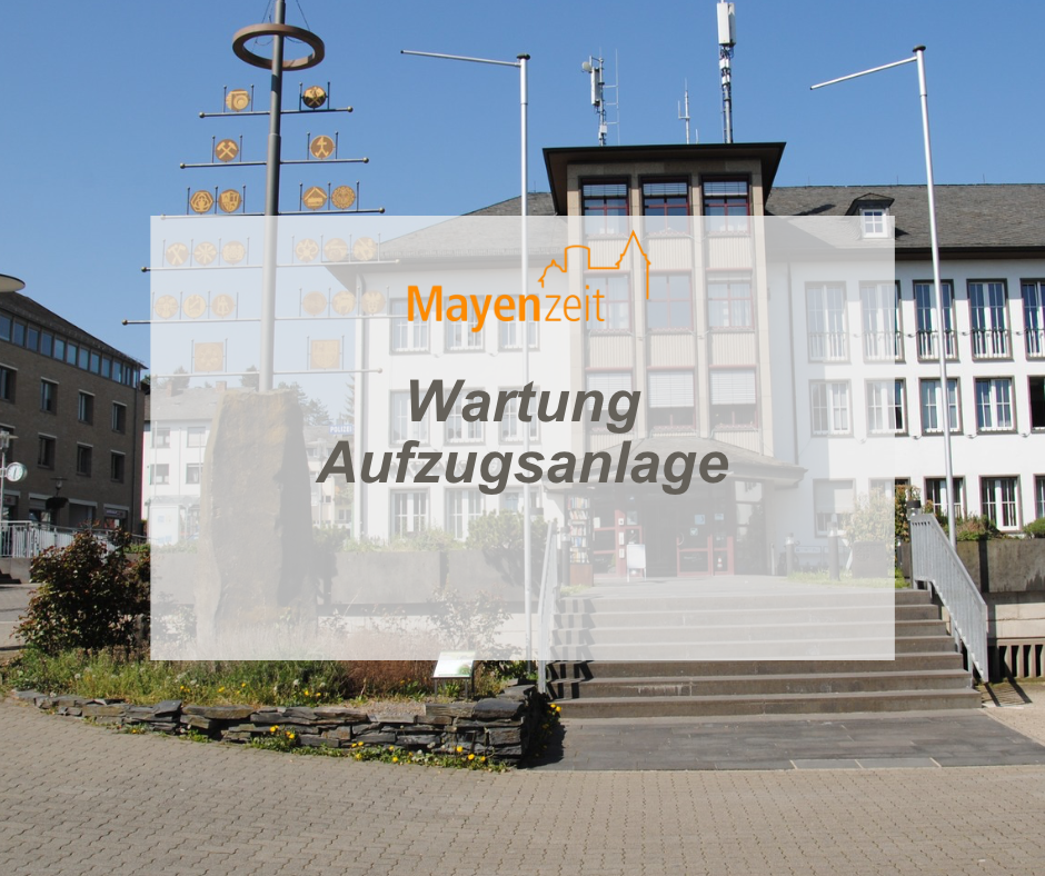 Ab dem 27. Oktober wird die Aufzugsanlage im Altbau des Rathauses ausgetauscht