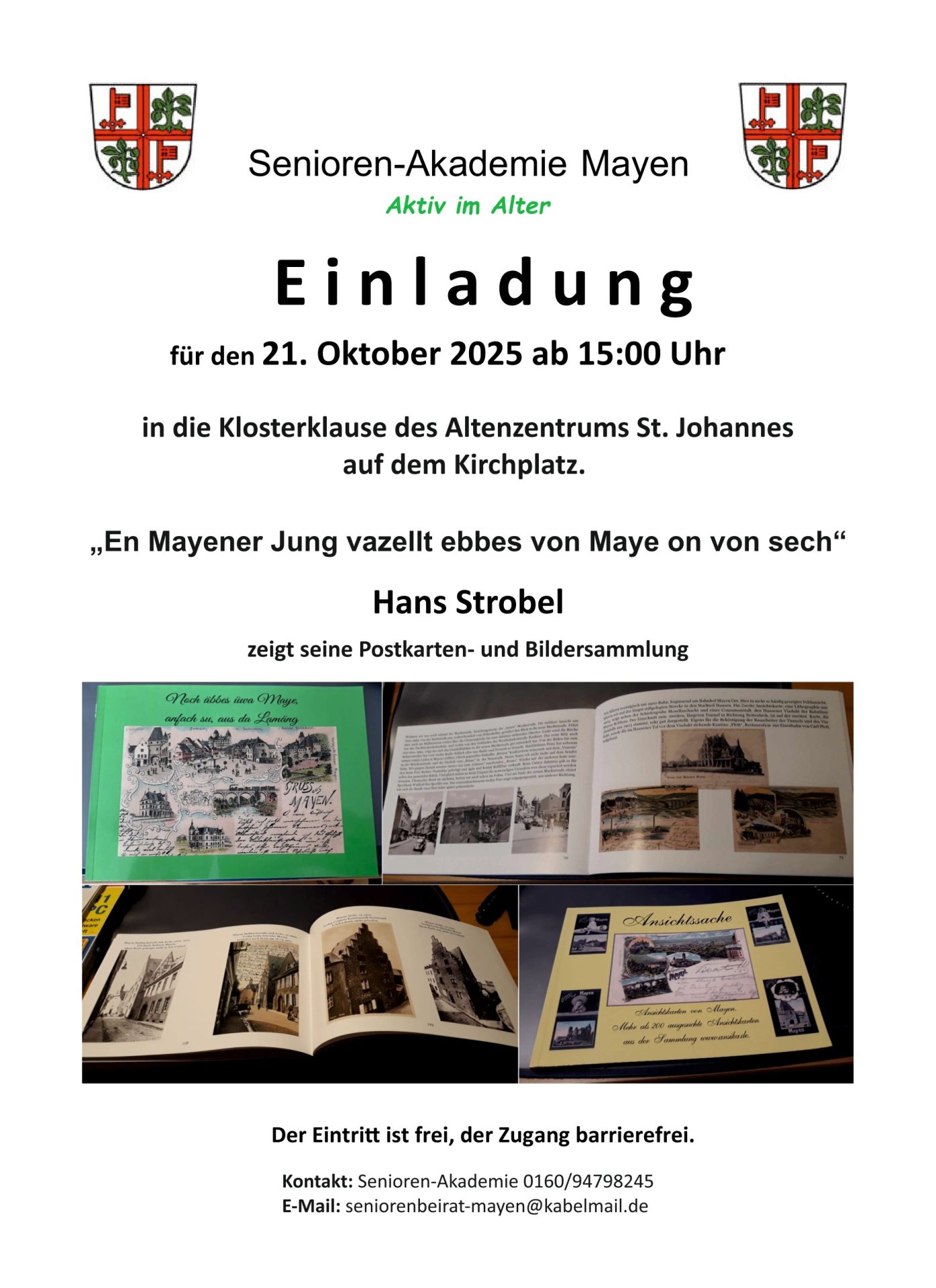 Plakat zur Veranstaltung