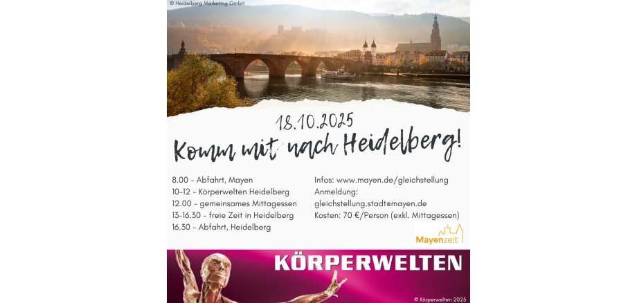 Die Ausstellung Körperwelten in Heidelberg bietet viele spannende Einblicke