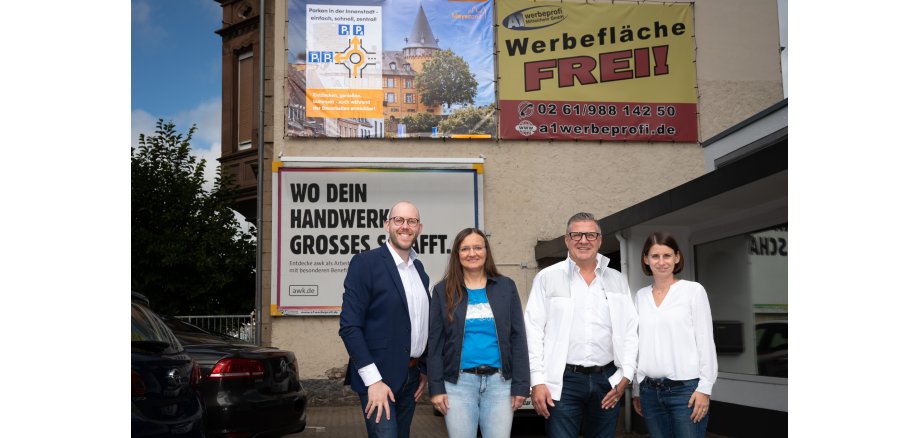 Neuer Wegweiser erleichtert den Einkaufsbummel in Mayen