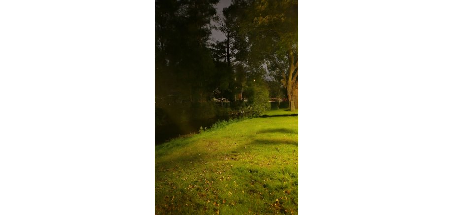 Die Nette im Bereich der Bürresheimer Straße am frühen Morgen