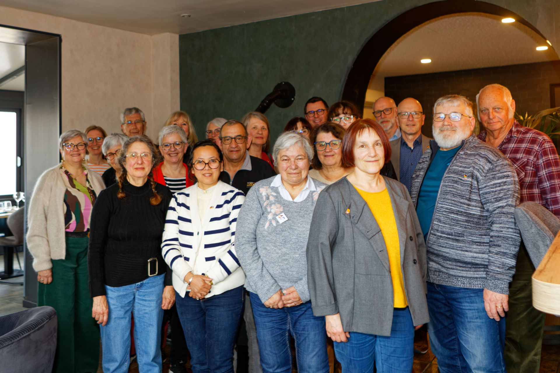 Die Mitglieder des Französisch-Deutschen Freundschaftskreis Joigny-Mayen