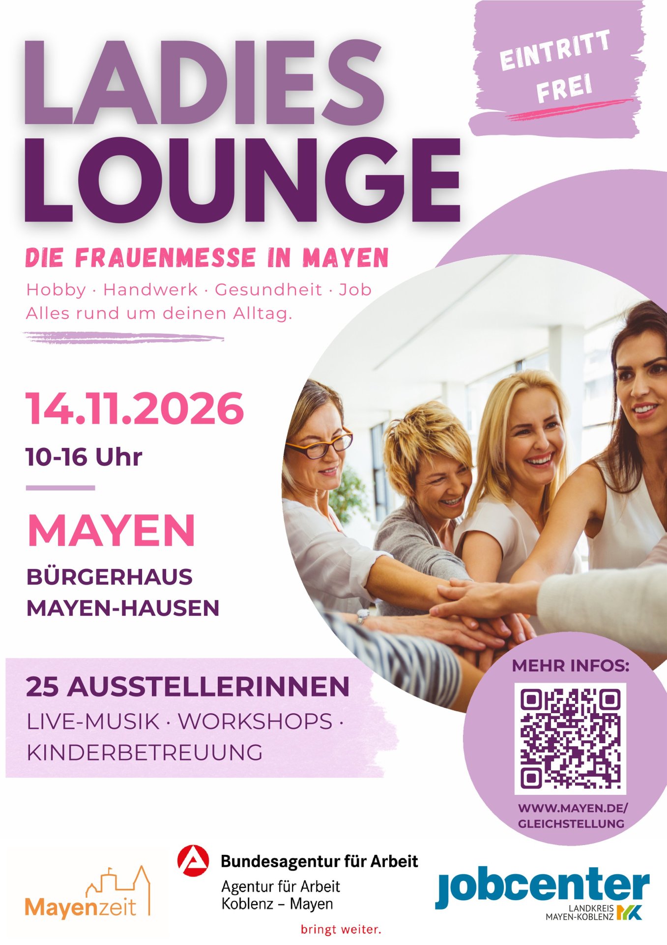 Flyer zur Frauenmesse
