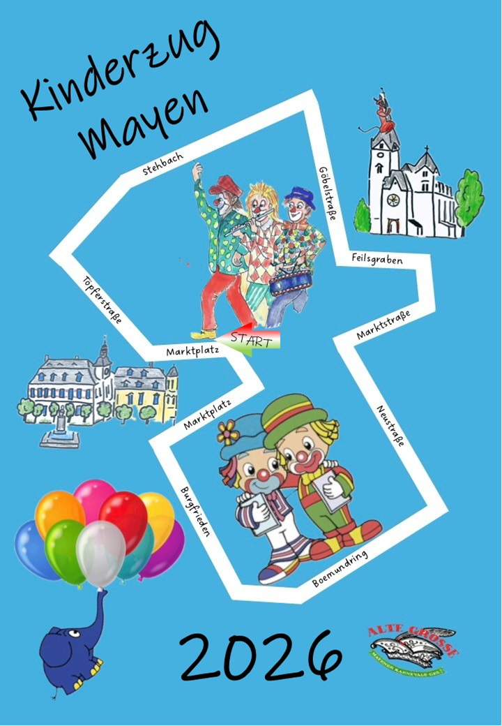 Skizze des Kinderzugs