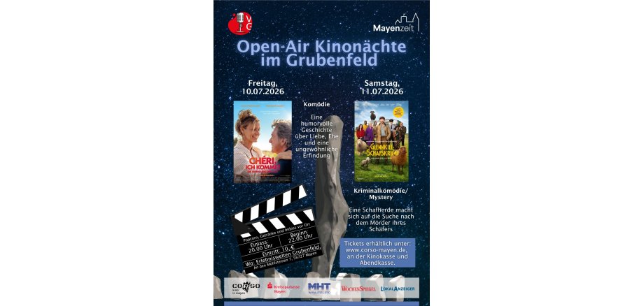 Programm des Open-Air-Kinos Programm des Open-Air-Kinos