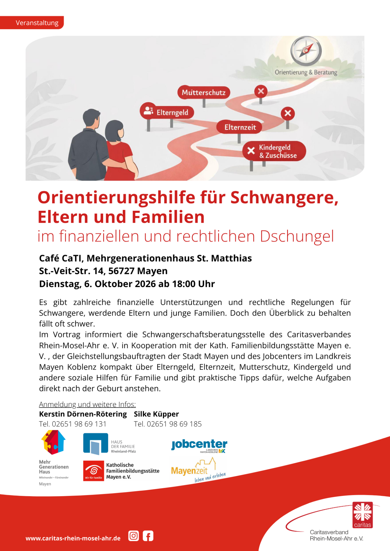 Flyer zum Informationsabend