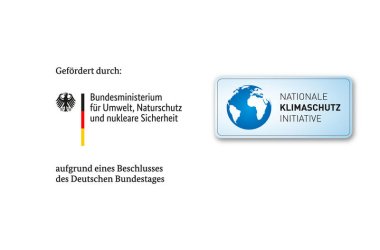 Förderlogo des Bundesministeriums für Umwelt, Naturschutz und nukleare Sicherheit und der Nationalen Klimaschutz Initiative