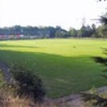 Grüner Rasenplatz von Kürrenberg