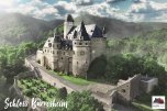 Blick auf Schloss Bürresheim