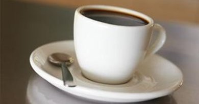 Eine Tasse Kaffe
