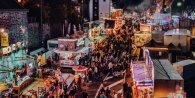 Lukasmarkt im Dunkeln